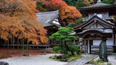 雷山千如寺大悲大院の紅葉