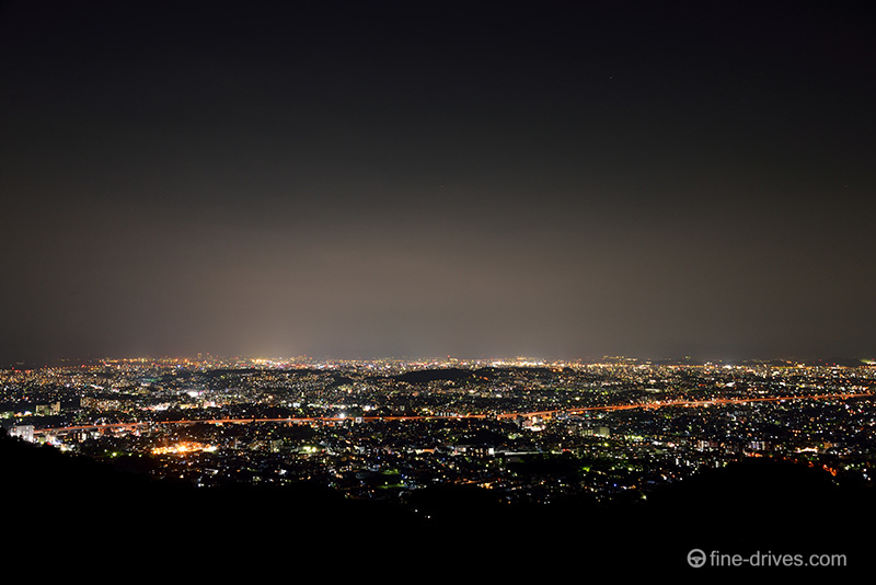 油山展望台からの夜景