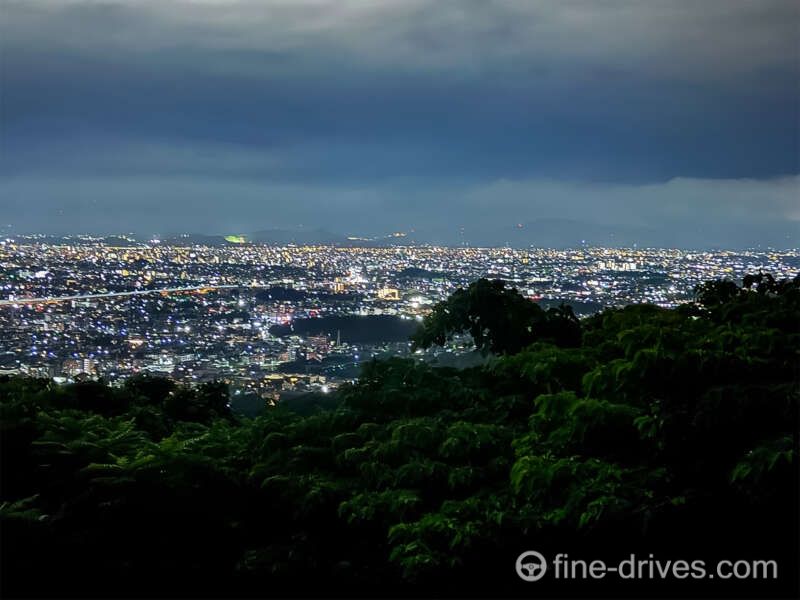 油山片江展望台からの夜景