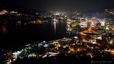 鍋冠山公園からの夜景
