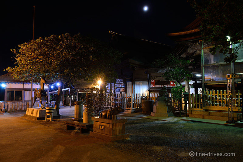 夜の福岡市愛宕神社