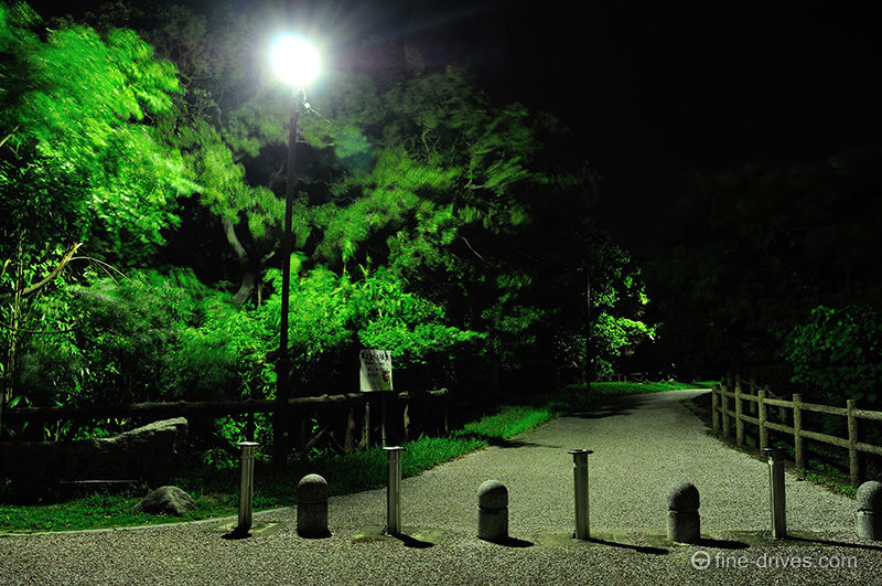 汐見公園展望台の入り口