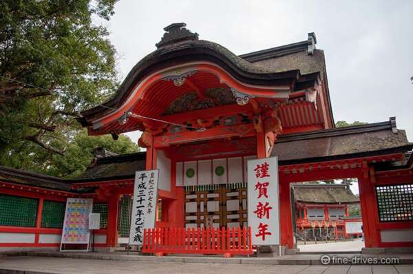 宇佐神宮西大門