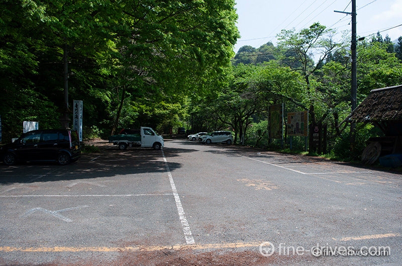 龍門の滝の無料駐車場
