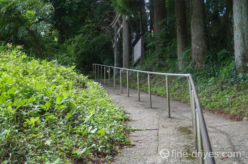 雨宮神社(永江雨宮神社)への入り口