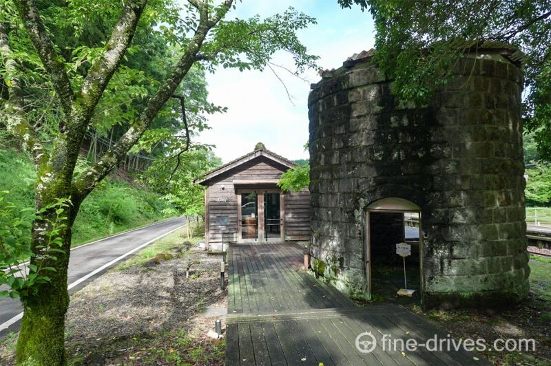 大畑駅の休業中のレストラン